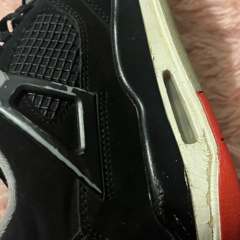 Jordan Black and Red Sneakers - Picture 5 of 9